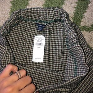 NWT American Eagle Plaid Skirt!